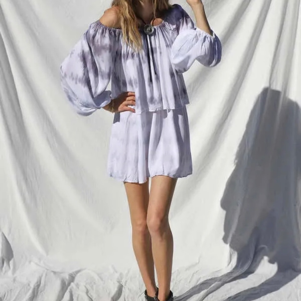 Tie dye mini dress NWT!